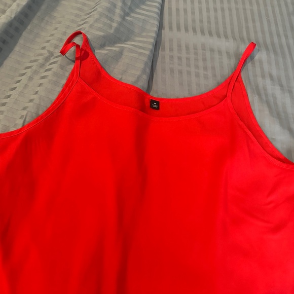 Uniqlo Red Polka Dot Dress with inner - Picture 7 of 7